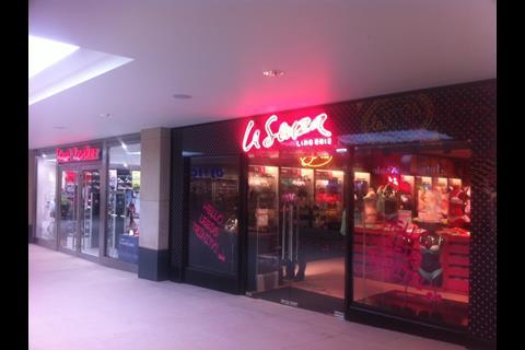 La Senza at Trinity Leeds shopping centre